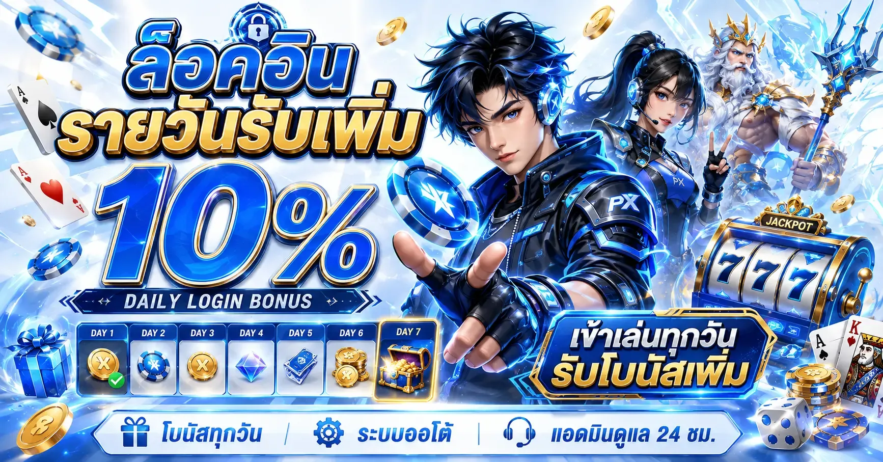 รวมค่ายเกมสล็อตออนไลน์ยอดฮิตที่ Valoria